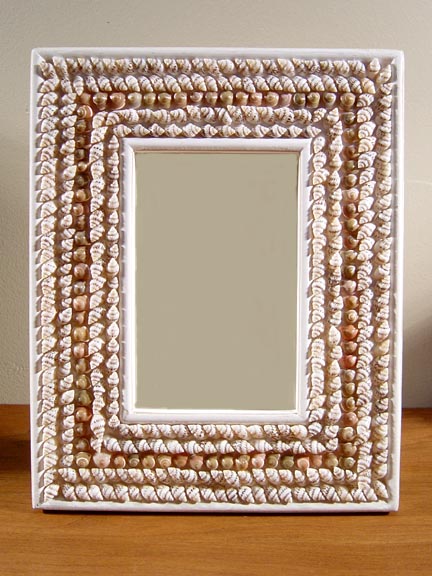 WHITE AND TAN SMALL SHELL FRAMES