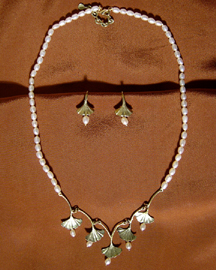 GINKGO BRONZE JEWELRY