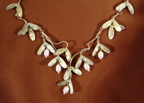 JAPANESE MAPLE BRONZE JEWELRY