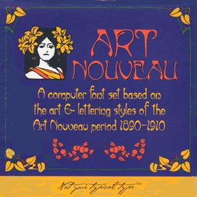 ART NOUVEAU FONT