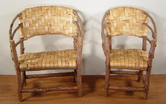 BENT TWIG CHAIR & BENCH