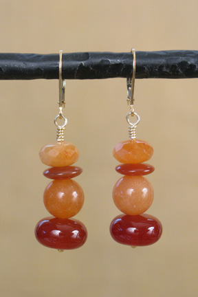 
Golden & rust carnelian