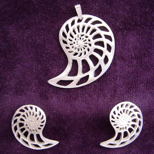 NAUTILUS PEWTER JEWELRY