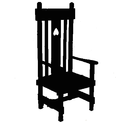 RUSTIC ADIRONDACK ARTS AND CRAFTS MOUNTAIN CHAIRS