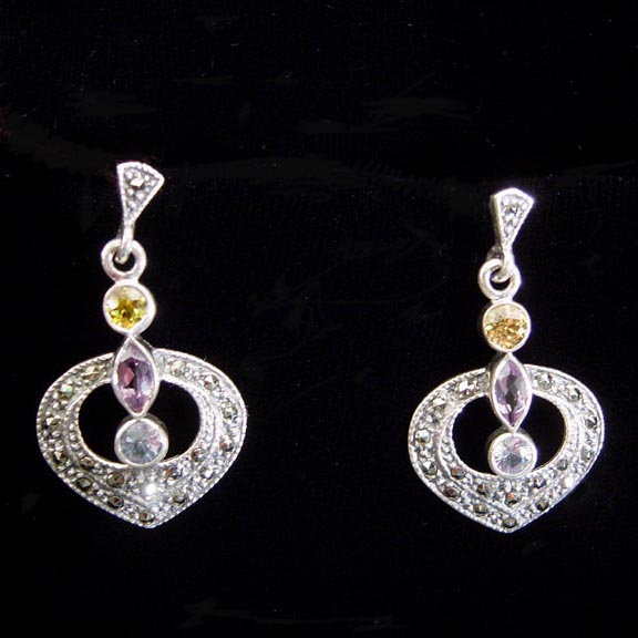 MARCASITE STERLING SILVER JEWELRY