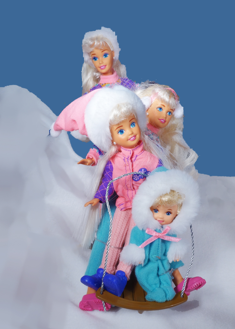 BARBIE SKIS
