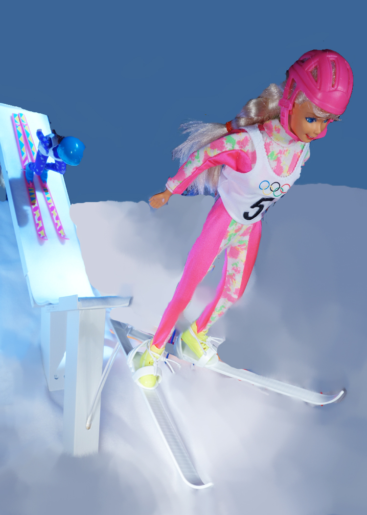 BARBIE SKIS
