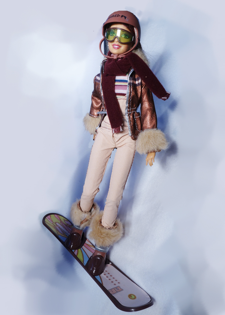 BARBIE SNOWBOARDS
