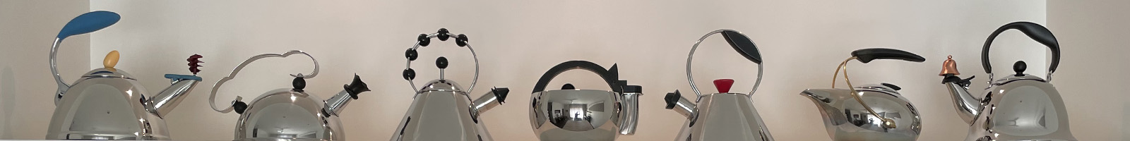 
MODERN TEAPOTS - Graves Thun Memphis Mals Oggi Zephyr