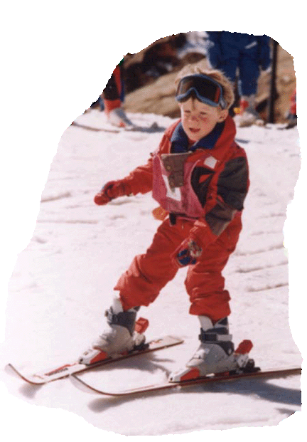 TED SKIING AGE 5