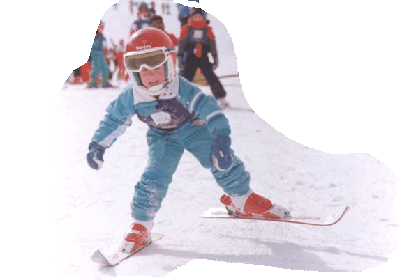 TED SKIING AGE 6