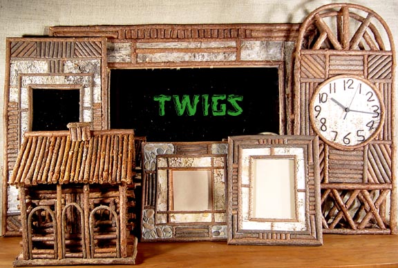 RUSTIC CABIN TWIG FURNISHINGS