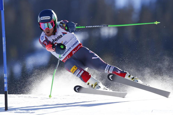 TED LIGETY WINS WORLD CHAMPIONSHIP GIANT SLALOM