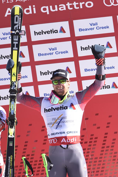 TED LIGETY WINS WORLD CHAMPIONSHIP GIANT SLALOM