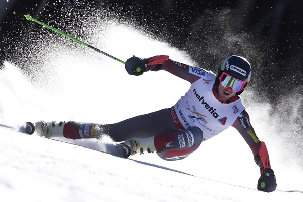 TED LIGETY WINS WORLD CHAMPIONSHIP GIANT SLALOM