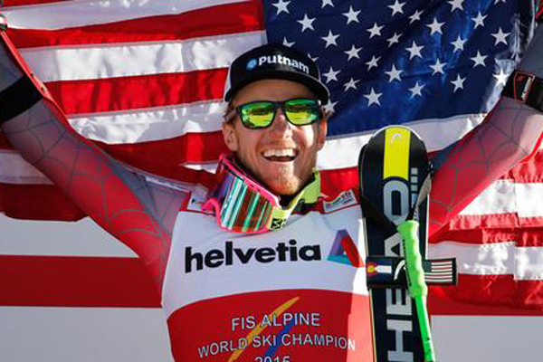 TED LIGETY WINS WORLD CHAMPIONSHIP GIANT SLALOM