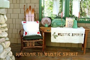 RUSTIC SPIRIT-ARTS AND CRAFTS PERIOD AND ADIRONDACK DECOR, JEWELRY AND CLOTHING